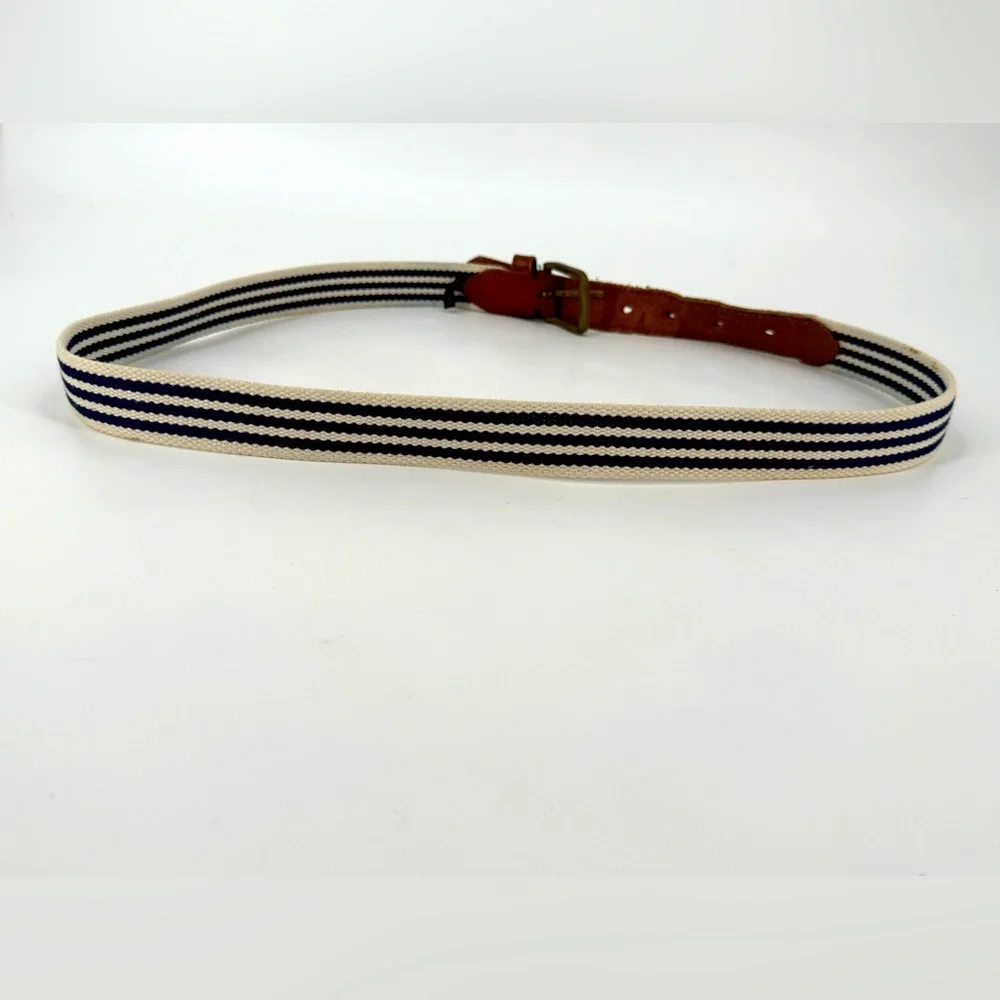 Vintage H&M Canvas & Leather Belt‎ L/XL